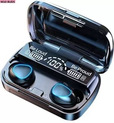 Bydye A647 M10 True Wireless Headset Whit Power Bank 96HRS Back Up Time& Fast Charging Bluetooth