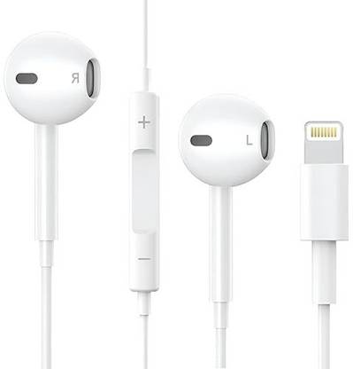Vntex Wired iPhone Headphones with Mic & Volume Control Wired Headset Wired