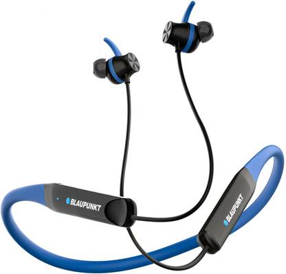 Blaupunkt BE120 Touch Wireless Neckband with Multi-Touch Control,GamingReady,40H Playtime Bluetooth