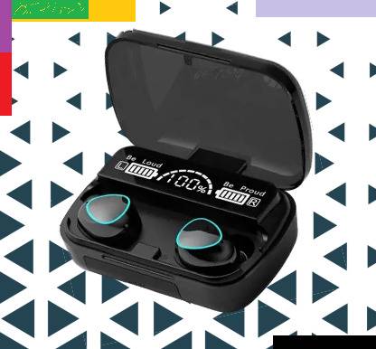 Bashaam K2399_M10 MAX 4HRS PLAYBACK HEADSET BLACK (PACK OF 1) Bluetooth Gaming