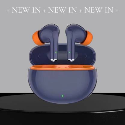 Earbot Classic Buds T130 with AI ENC for calls, 40 hours Playback ,Deep Bass Bluetooth Bluetooth