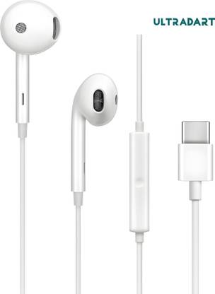 ULTRADART Type C earphone with Mic wired headphone for iPhone and Android UD305 Wired Gaming