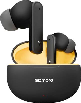 Gizmore GIZPOD 865 In-Ear TWS Up to 24Hrs Playtime & Type-C Fast Charging Earbuds Bluetooth