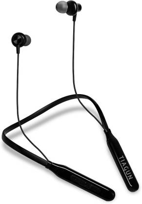 tiagun Thunder 60Hrs Play, Deep Bass, Stereo Sound Magnetic Earbuds & Built-in HD Mic Bluetooth