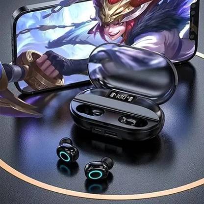 Y & SJ TWS T2 Bluetooth Earbuds Built-in Power Bank 1500mah charging case ANC B7 Bluetooth