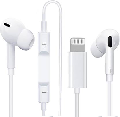 X88 Pro iPhone Earphone Microphone Lightning Hands Free Headset With Mic Bluetooth & Wired