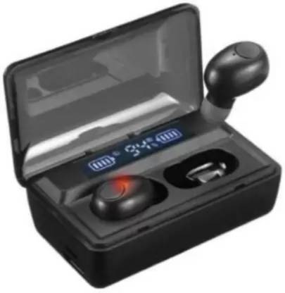 GUGGU PQSA_wireless T8 Truewireless Earbuds with Charging (Black, True Wireless) Bluetooth