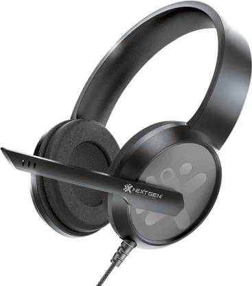 NextGen Gaming Wired Over Ear Headphones With Volume Control Mic 40 MM Driver Wired Gaming