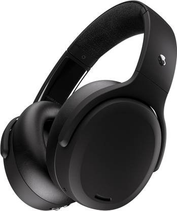 Skullcandy Crusher ANC 2 4-Mic Adjustable Sensory Bass, Dual Pairing, 50Hr Playtime Bluetooth & Wired