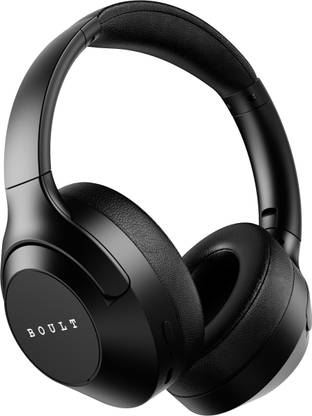 Boult Flex 80Hrs Battery, ENC Mic, 40mm Boosted Drivers, 4EQ Modes, Supreme Bass, 5.4v Bluetooth & Wired