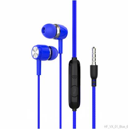 Zusix VX 01 - Stereo Bass with 3.5mm Jack Wired Earphone Wired