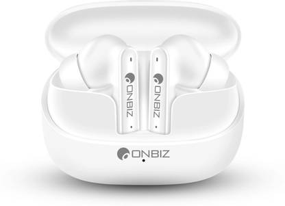 ONBIZ New Launch Crystal Bass in Ear Earbuds with10mm Drivers,Lid 35H Playtime Bluetooth