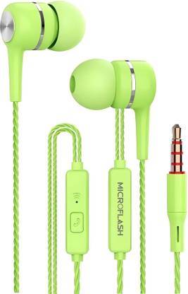 Microflash S7-Deep Bass, Clear Hi-Fi Sound, Headphones Wired
