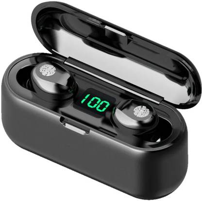Clairbell VJU_561K_TWS F9 Wireless Earbuds Bluetooth Headset Bluetooth