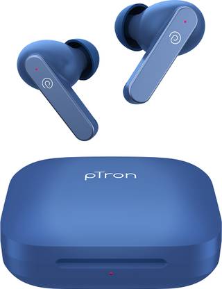 PTron Basspods Spell In-Ear TWS Earbuds with TruTalk AI-ENC Calls & 36Hrs Playtime Bluetooth