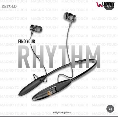retold UBON MAGNO CL-15 NECKBAND 3D SOUND WITH GAMING MODE Bluetooth