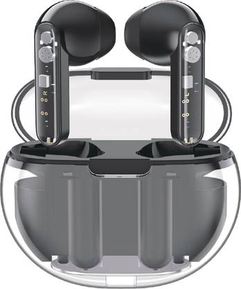 AirCMS T-200 TWS Earbuds with 50H PlayTime,Rage Mode, ENC Bluetooth Headset