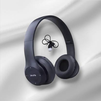 TWS On-Ear Bluetooth Headphones with HD Audio, Built-In Mic for Gaming and Calls_QW Bluetooth & Wired
