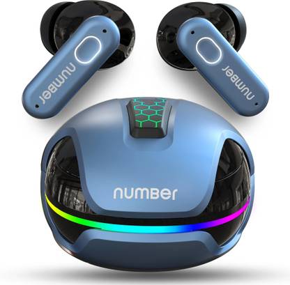 Number Super Buds 999 40dB ANC Gaming TWS Earbuds,4 Mic ENC, 35ms Low Latency,2xPairing Bluetooth