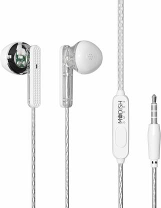 ModishOmbre Clarity-X Earphone Good Boom Sound High Bass for Rap Songs 1m Warranty Wired without Mic