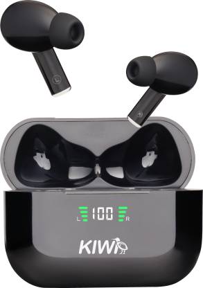Kiwi Firebuds T-202 Bluetooth Headphone with 40ms Ultra-Low Latency, 48 Hrs Playtime Bluetooth Headset
