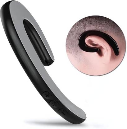 Lipzie Wireless Bone Conduction Bluetooth Earbud with Ultra-Thin Ear Hook Design Bluetooth
