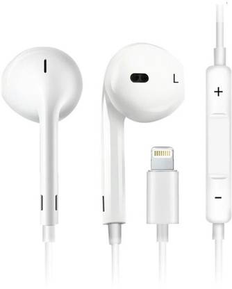 Muvit Lightning Earphone Compatible With iPhone13 13Mini 13 Pro Max Wired