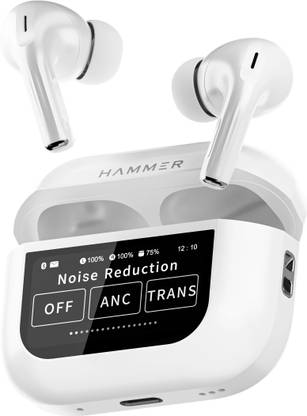Hammer Screen TWS with 32db ANC + ENC Bluetooth