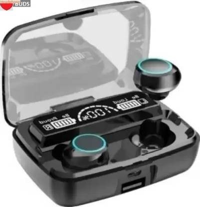 Bashaam A1501 M10(Wireless Earbuds) Premium Quality 1200mAh Battery Bluetooth Bluetooth without Mic