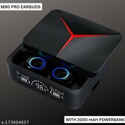 XOLPINK M90 Pro TWS Bluetooth Earbuds Wireless Earbuds 5.3 Bluetooth Headset (Black) Bluetooth