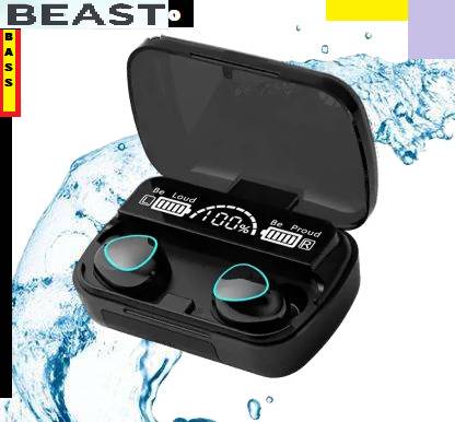 Bashaam E1812 M10 ADVANCED GAMING HEADSET BLACK (PACK OF 1) Bluetooth without Mic