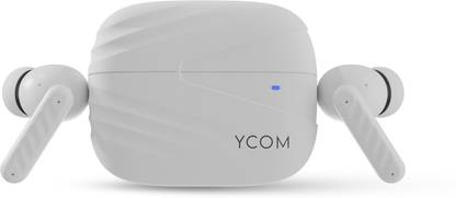 Ycom Flip Pods- 44H Playtime With ENC, 50ms Low Latency & Super Fast Type-C Charging Bluetooth