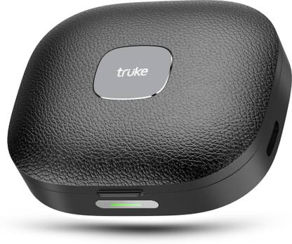 truke Mega 9 Buds w/ 24-bit Spatial Sound, 70H battery, Leather finish, 13mm Speakers Bluetooth