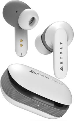 Boult Audio Y1 with Zen ENC Mic, 40Hrs Playtime, Fast Charging, Pro+ Calling, IPX5 Bluetooth Headset  (White, True Wireless) at Rs. 899