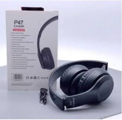 HUKF DKPI-Tune 770NC Active Noise Cancelling, 30Hr Playtime, Fast Pair & Multicolor Bluetooth & Wired