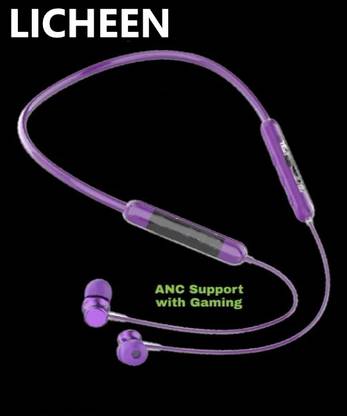 LICHEEN New Arrival Neckband earphones High Quality ultra-long life mp3 Magnetic Bluetooth