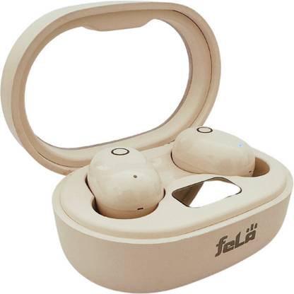 feLA Donut Wireless Earbuds with Type-C Charging, Bluetooth V5.3, IPX6 Bluetooth
