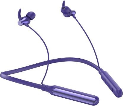 Ridamic New Girls purple Hi-fi looking neckband wireless headphone headset earphone 30 Bluetooth