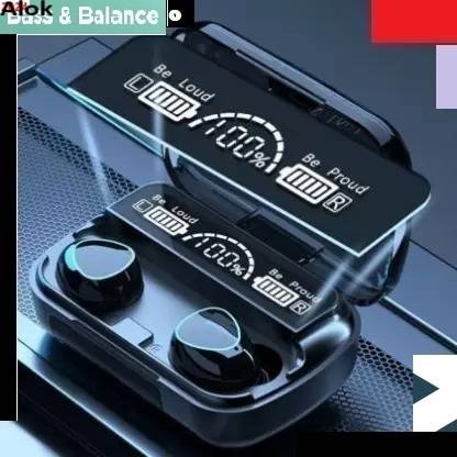 Sagaft A304 M10 Heavy quality & ENC technolegy 96hrs Back up time With power bank Bluetooth without Mic