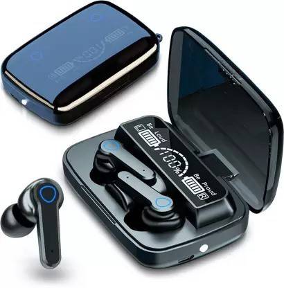 MONKEY HOUSE Premium M19 Wireless Headphones Touch Control Digital Display with Powebank M6 Bluetooth