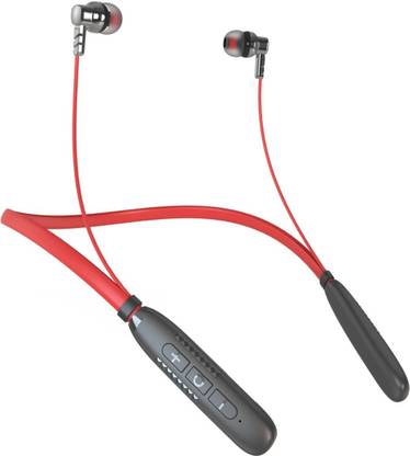 Unix 24 Hours Playing Time Fast Charging Bluetooth Neckband Bluetooth