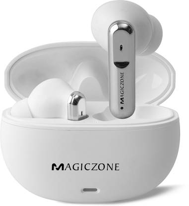 MAGICZONE 151 Earpods Hd Sound & 40hr Playtime, Dual Pairing 4 Mic ENC, Bluetooth