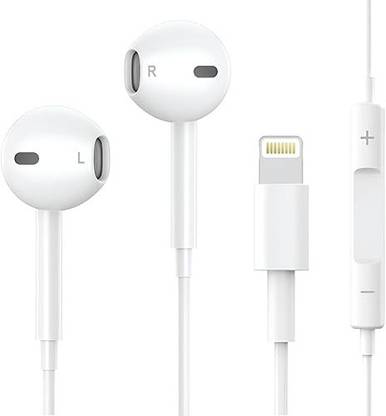 Vntex Earphones Built-in-Mic, For iPhone-7/8/X/XS/XR/11/12/13/14-PRO/Max Wired Headset Wired