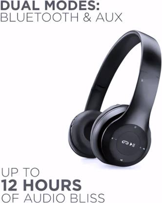 GDS Gaming Wireless Over-Ear Headphones with Enhanced Explosive Bass Audio_CF Bluetooth & Wired