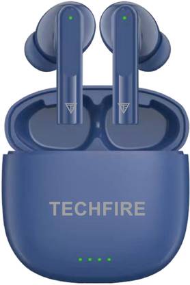 TECHFIRE Bullets 271 TWS Earbuds with 100 HRS Playtime,(50ms Low Latency), Bluetooth v5.3 Bluetooth