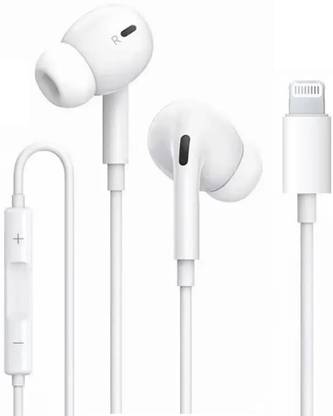 Voltexx Lightning Earphones with Noise-Isolating Rubber Eartips Bluetooth & Wired