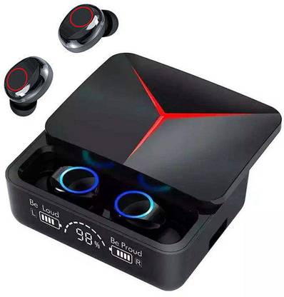 WRADER Exclusive Edition TWS M90 Earbuds with Noise Cancellation and Charging Display Bluetooth