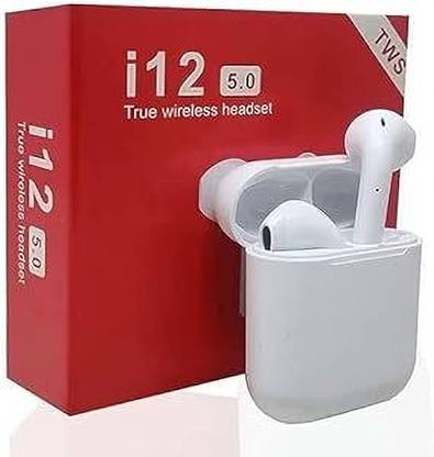 CHHOKRA TWS-i12 Bluetooth Headset Twins Wireless Earbuds With Charging Case Bluetooth