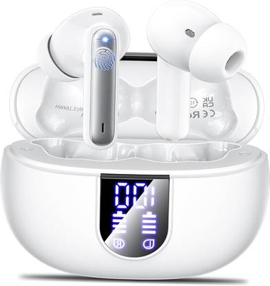 CIHROX Wireless Bluetooth In-Ear Earbuds Touch Control Noise Reduction Earphones Bluetooth Gaming