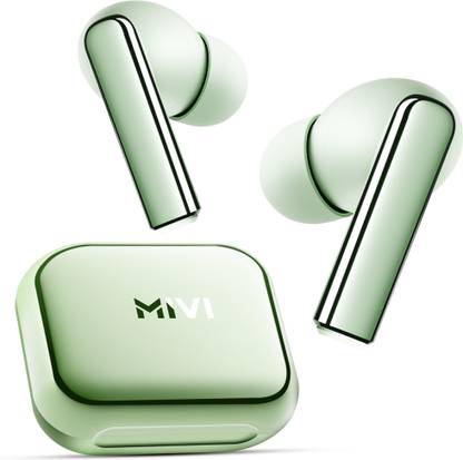 Mivi DuoPods i3 TWS,13mm Bass,45+H Playtime,AI ENC,Low Latency,Type C,5.3 BT headset Bluetooth